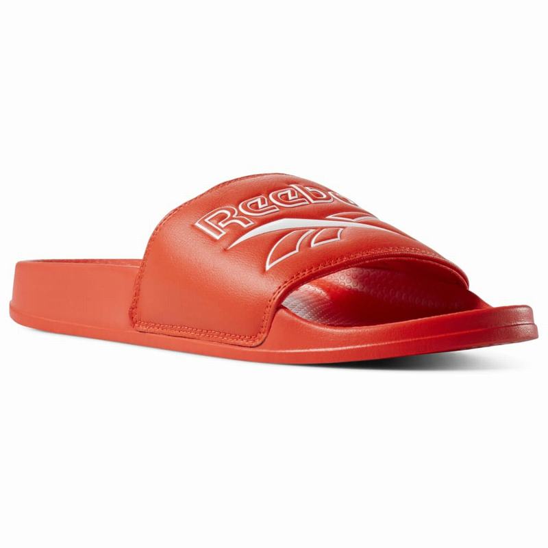 Reebok Classic Slippers Womens Red/White India ZH8206PS